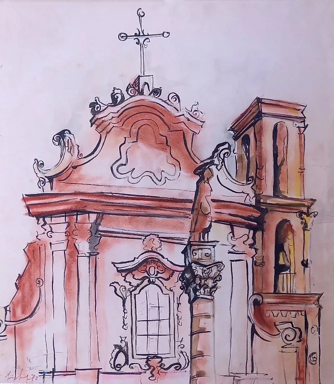 St. Andrea’s church in Presicce